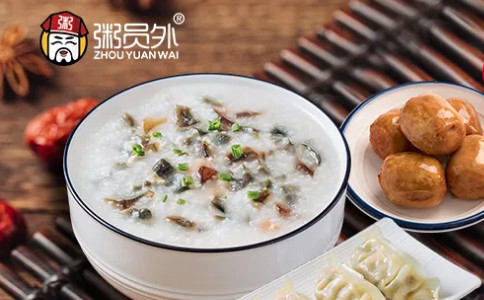 粥店加盟产品图
